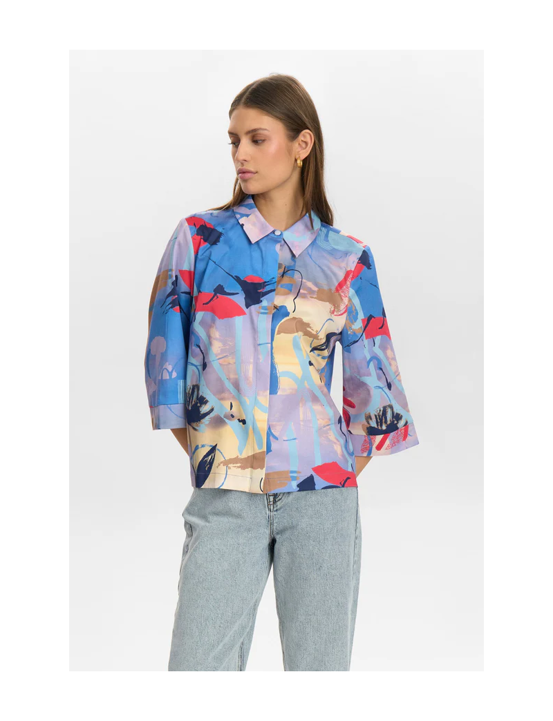 CAMISA GLORIA ESTAMPADA CRIATIVA