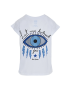 TSHIRT BRANCA PRINT OLHO GREGO 