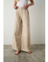 JEANS SUPER WIDE LEG NATURAL TOQUE RELEVO