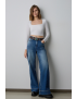 JEANS WIDE LEG DENIM LAVADO
