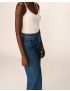 WIDE LEG JEANS DENIM ESCURO