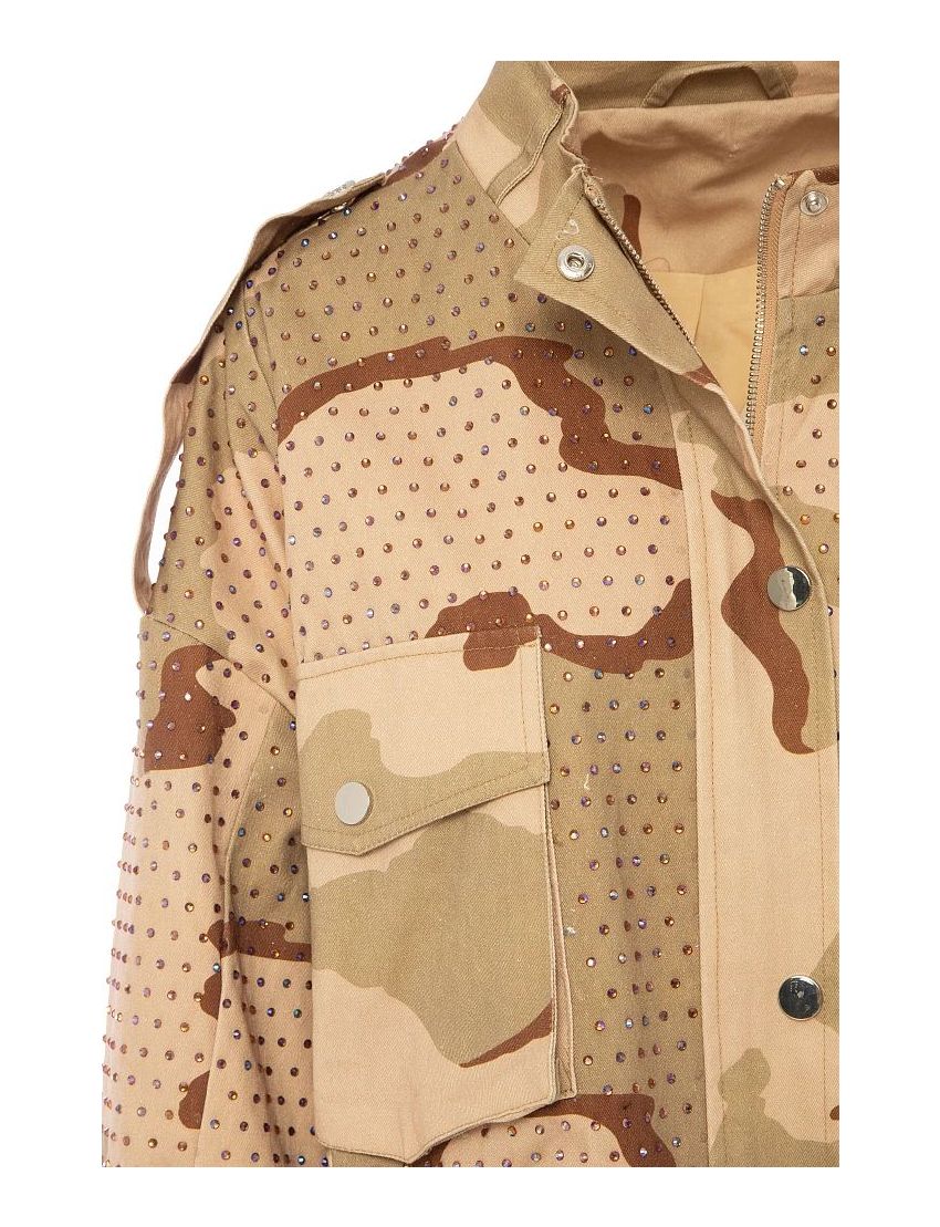 JAQUETA PADRÃO MILITAR COM STRASS