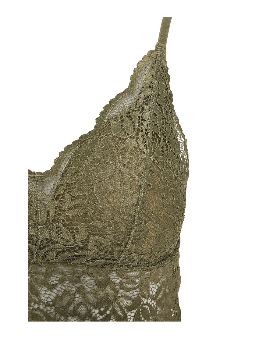 BUSTIER DE RENDA COM COPA