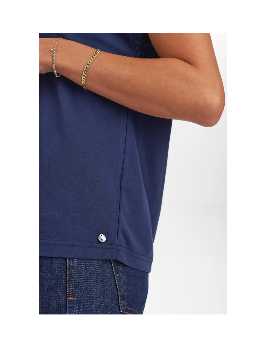 T-SHIRT ESSENCIAL MODAL MANGA BORBOLETA - LIZY