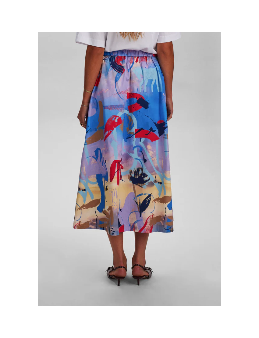 SAIA GLORIA MIDI ESTAMPADA CRIATIVA 