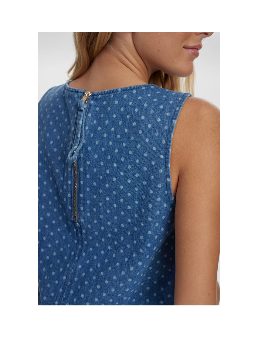 TOP DENIM PINTAS HADDIE