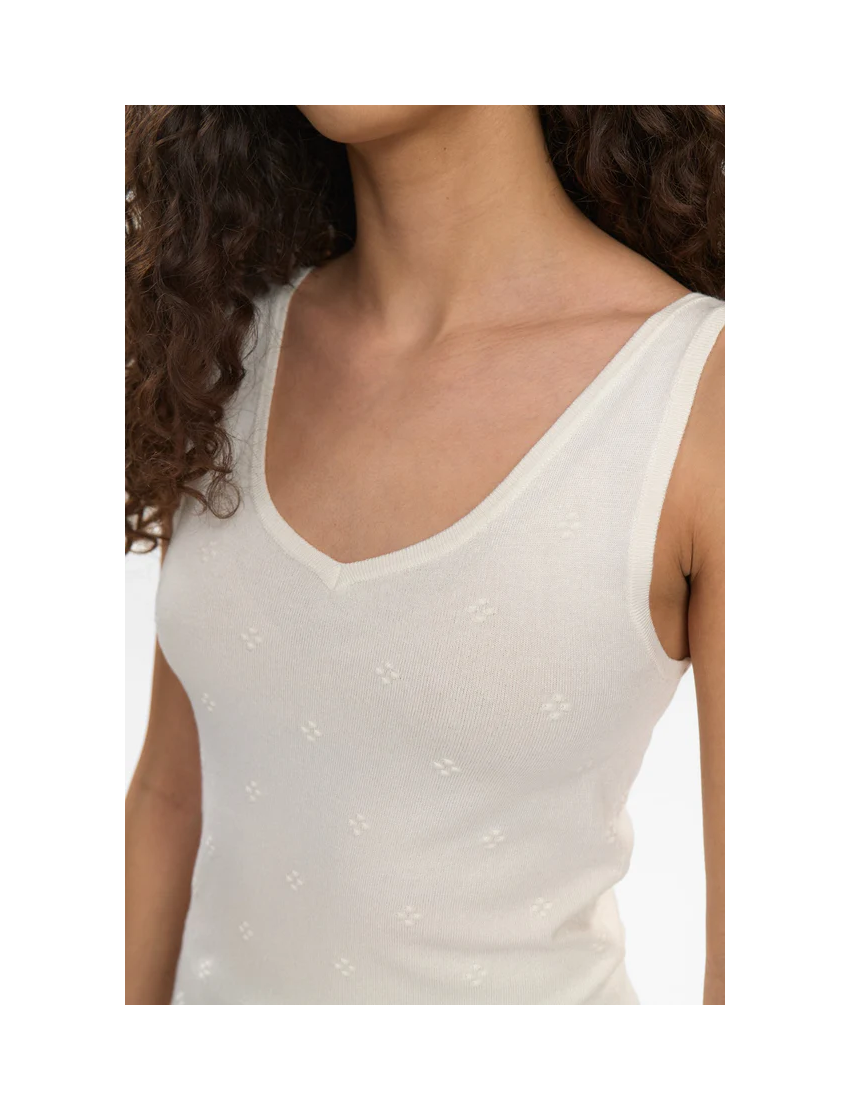 TOP MALHA ROSETAS EM RELEVO