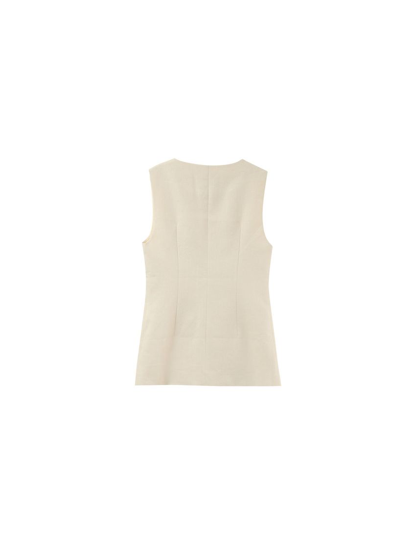 COLETE MIDI MODELO ALFAIATARIA ALINHADO