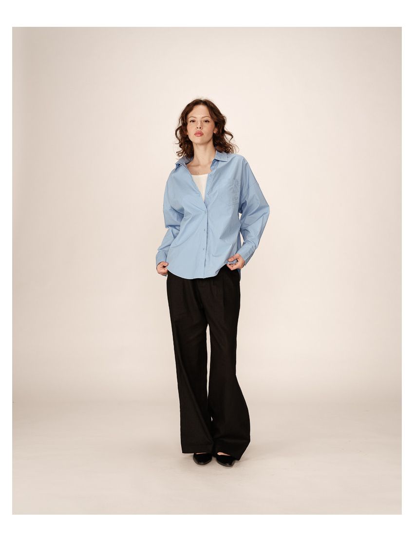 CAMISA OVERSIZED COM BOLSO