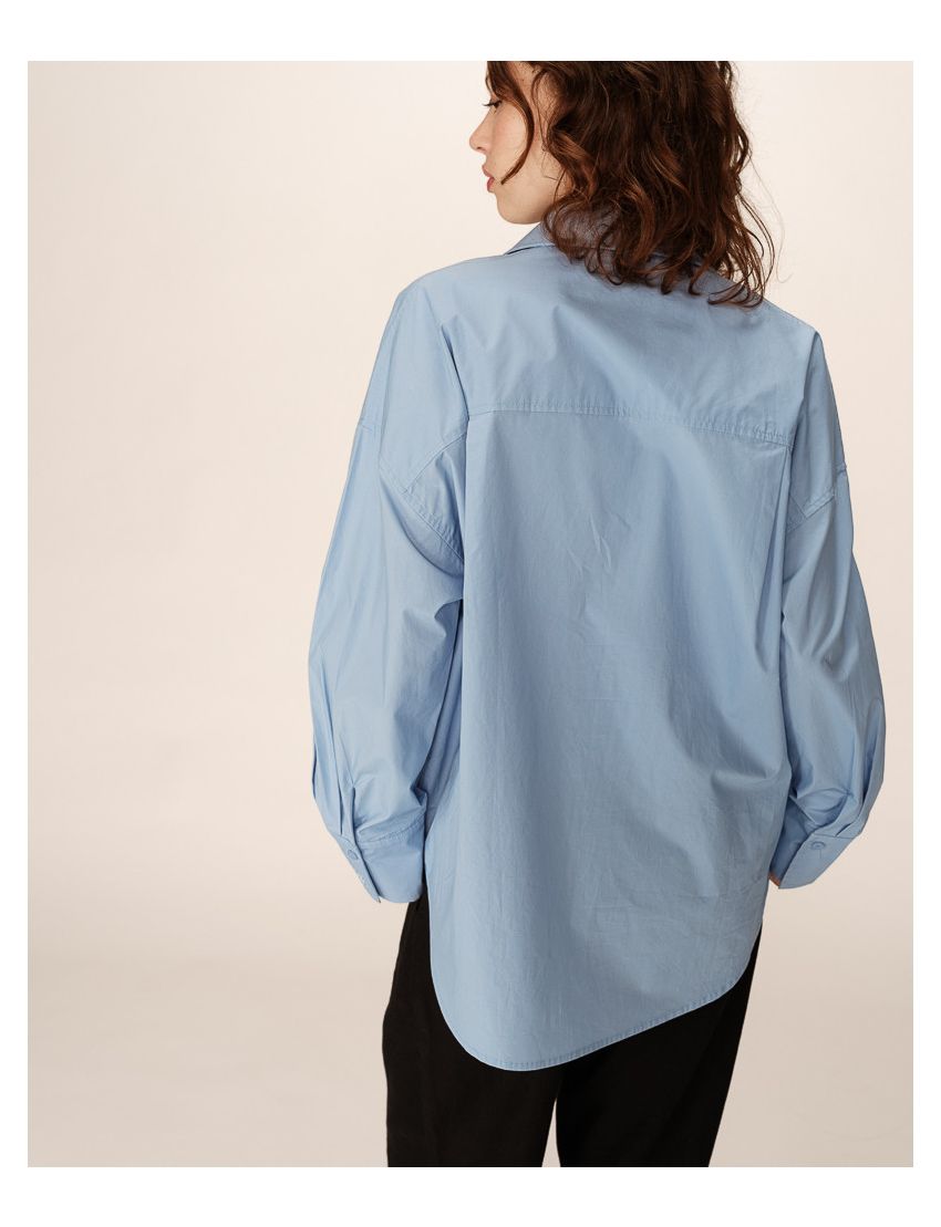 CAMISA OVERSIZED COM BOLSO