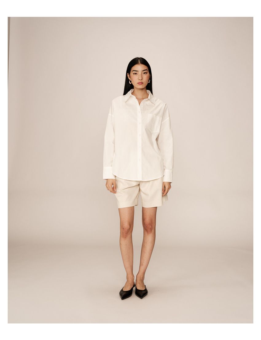 CAMISA OVERSIZED COM BOLSO