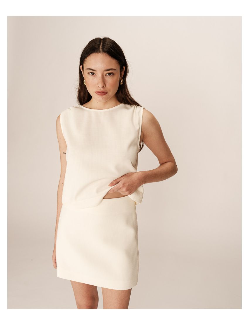 MINISSAIA CORTE TRAPÉZIO