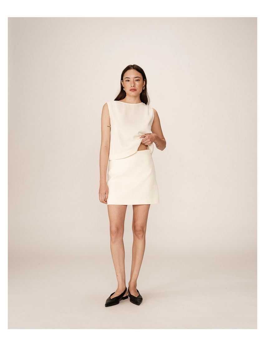 MINISSAIA CORTE TRAPÉZIO