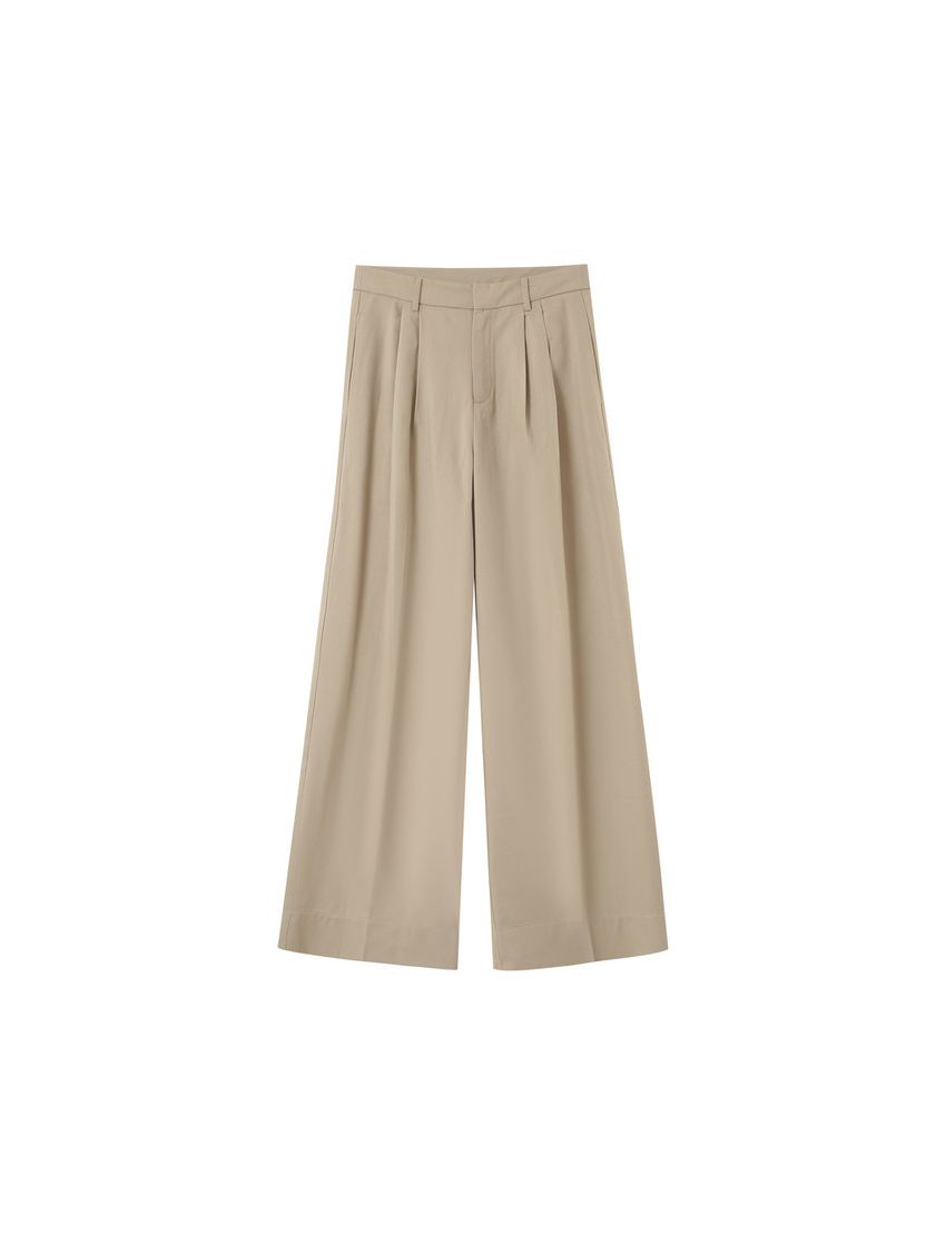 CALÇA ALFAIATARIA TAUPE CLARO
