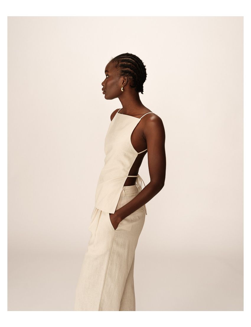 TOP MIDI SEM COSTAS ALINHADO