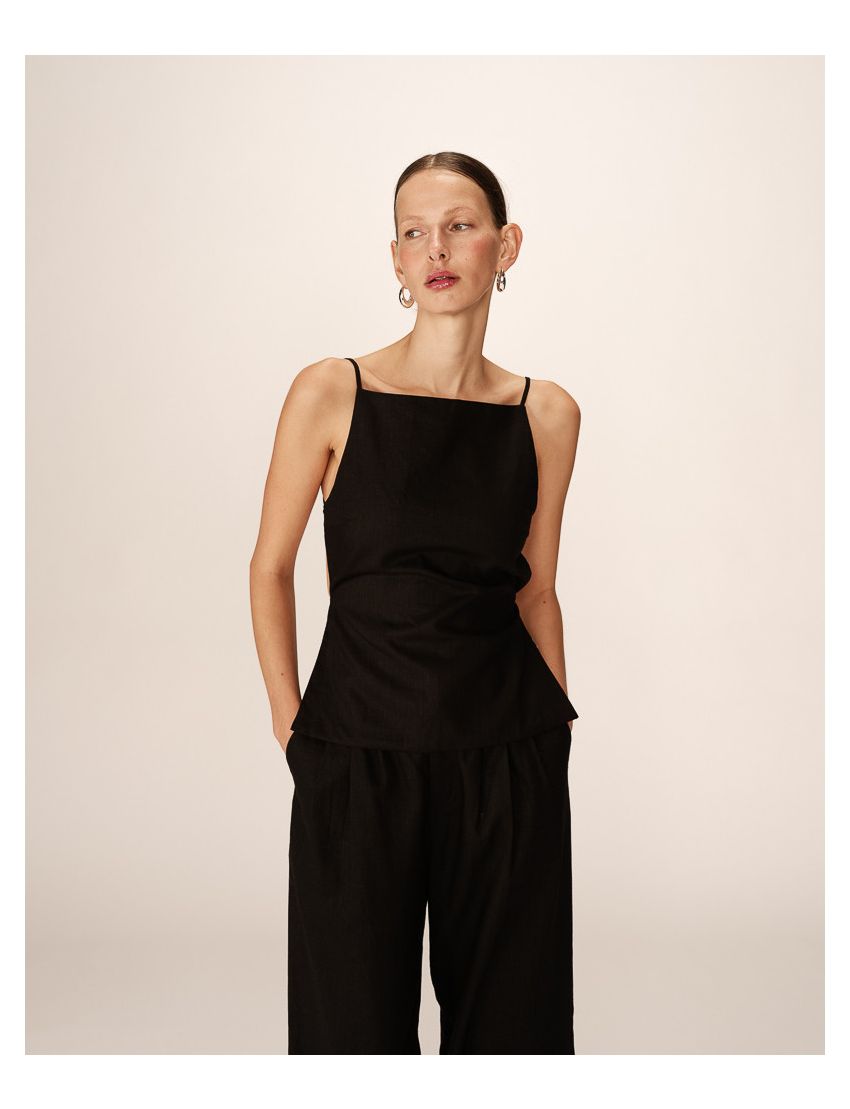 TOP MIDI SEM COSTAS ALINHADO