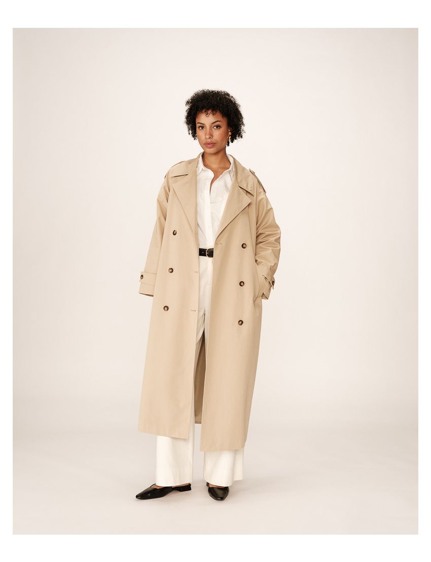 TRENCH-COAT MIDI TRESPASSE