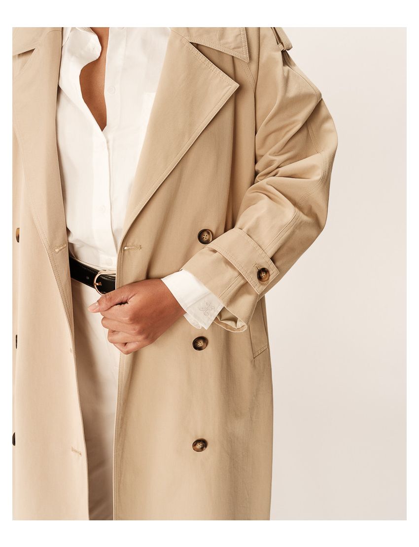 TRENCH-COAT MIDI TRESPASSE