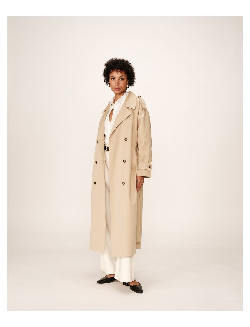 TRENCH-COAT MIDI TRESPASSE
