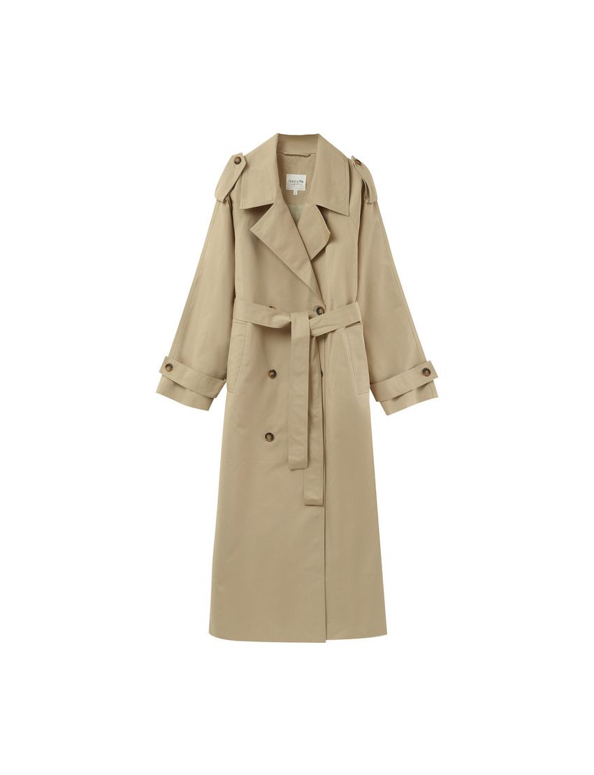 TRENCH-COAT MIDI TRESPASSE