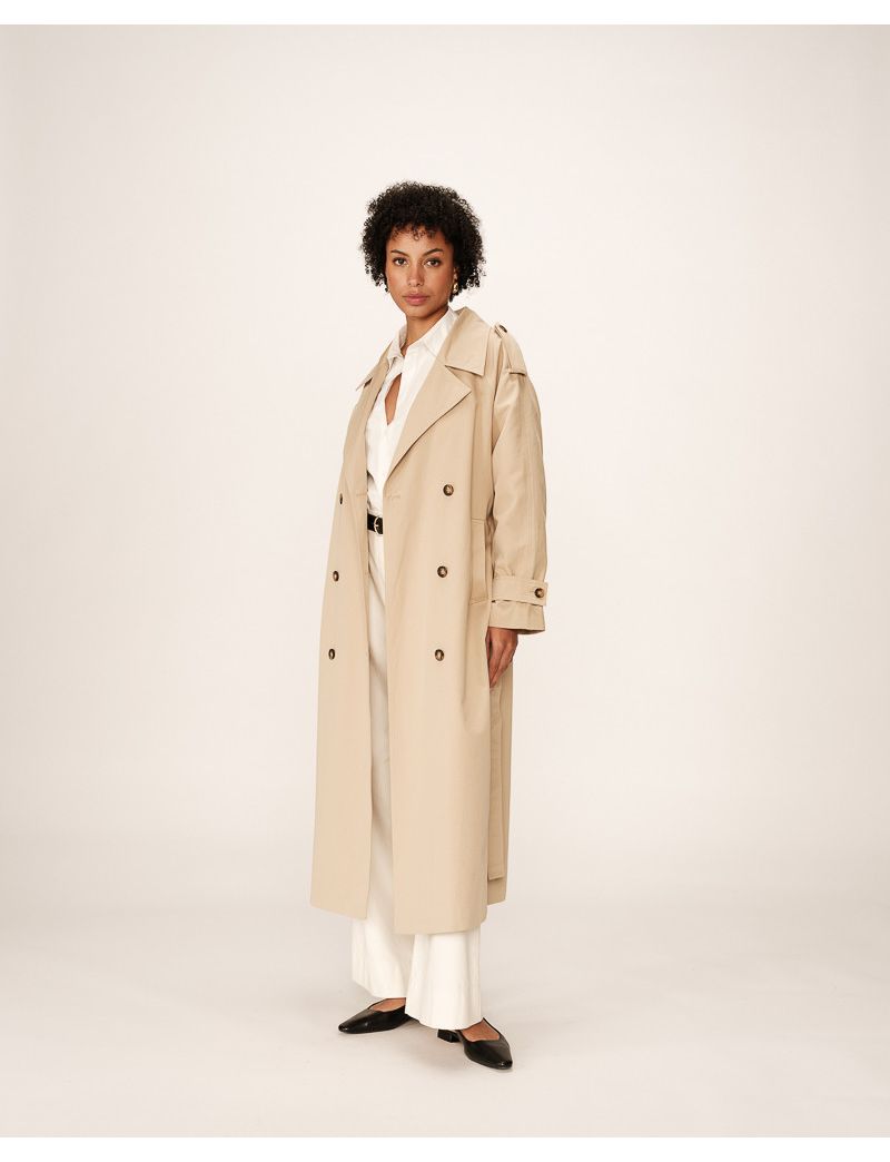 TRENCH-COAT MIDI TRESPASSE